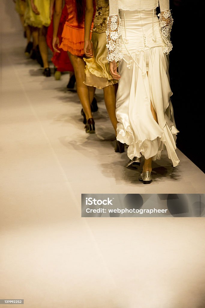 Fashion Show Fashion show, selective focus, canon 1Ds mark III Catwalk - Stage Stock Photo