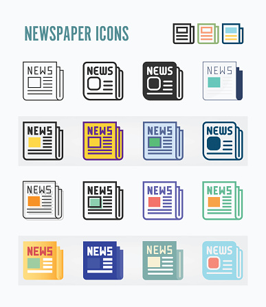 Newspaper Icon Packs