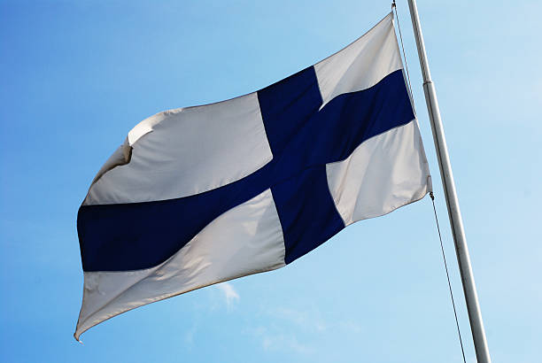 istock fluttering national flag of Finland 131993001