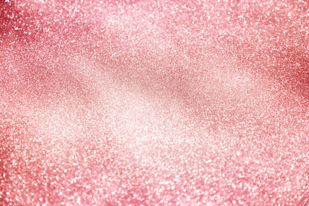 fond étincelant rose scintillant - coral pink abstract paint photos et images de collection