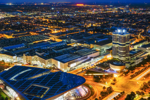 Look at the BMW Welt and Headquarters \