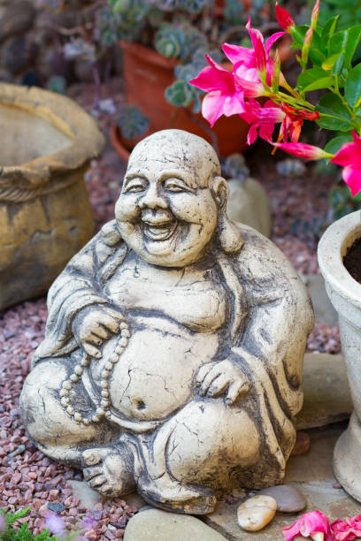 istock Hotei or the laughing Buddha 1319931573