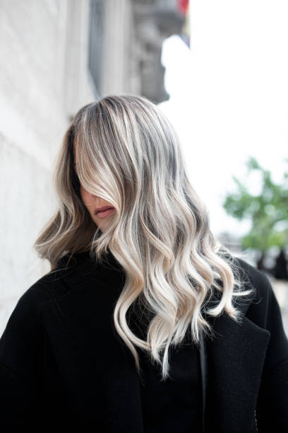 istock Woman with bleached hair 1319933140