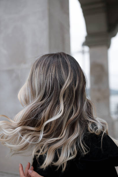 istock Woman with bleached hair 1319933219