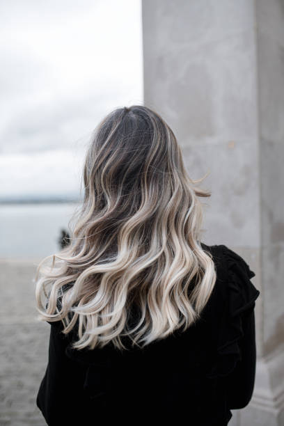 istock Woman with bleached hair 1319933253