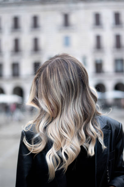 istock Woman with bleached hair 1319936430