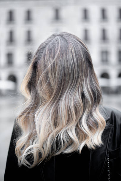istock Woman with bleached hair 1319936513
