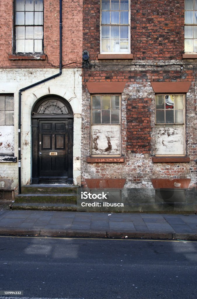 Vecchia casa di Liverpool - Foto stock royalty-free di Liverpool - Inghilterra