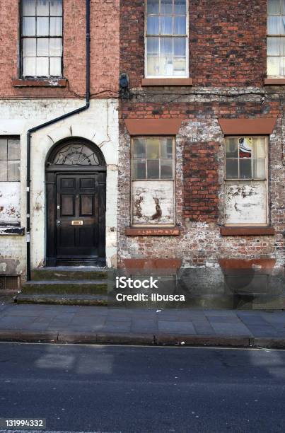 Vecchia Casa Di Liverpool - Fotografie stock e altre immagini di Liverpool - Inghilterra - Liverpool - Inghilterra, Muro di mattoni, Antigienico