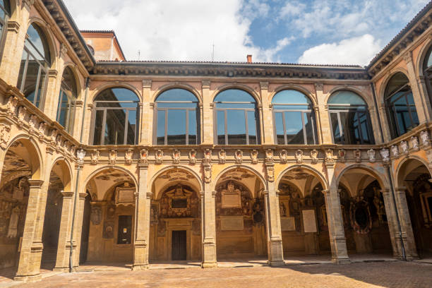 istock The library of Archiginnasio in Bologna 1319945383
