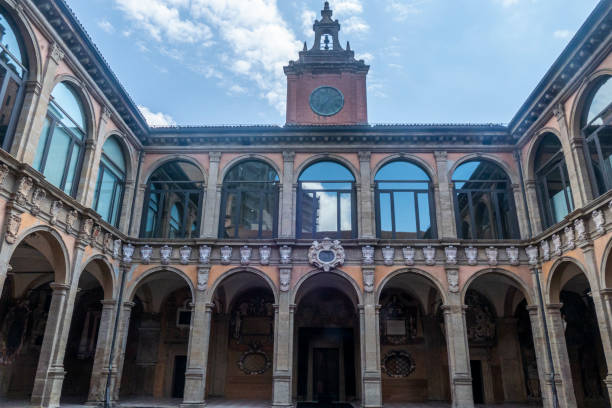 istock The library of Archiginnasio in Bologna 1319946257