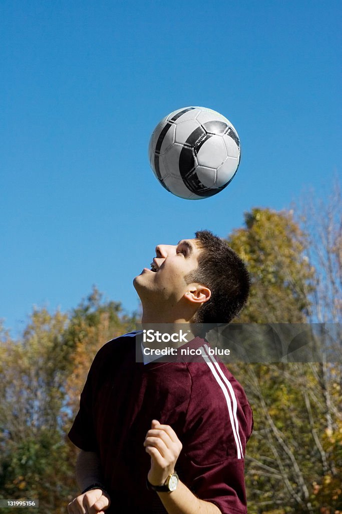 Jugador de fútbol - Foto de stock de Adolescencia libre de derechos