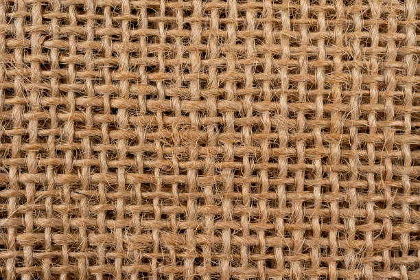 istock Brown burlap cloth background or sack cloth for packing 1319952682
