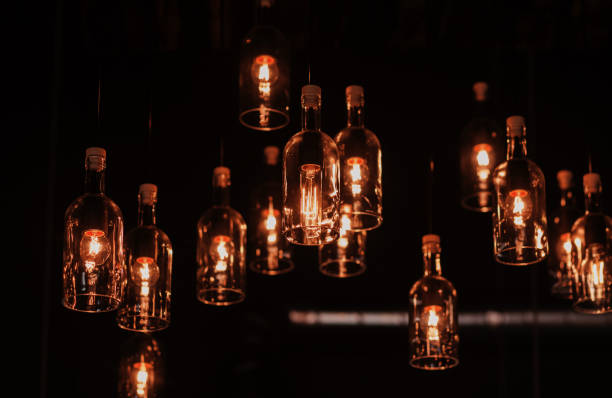 istock Beautiful vintage luxury light bulb 1319954253