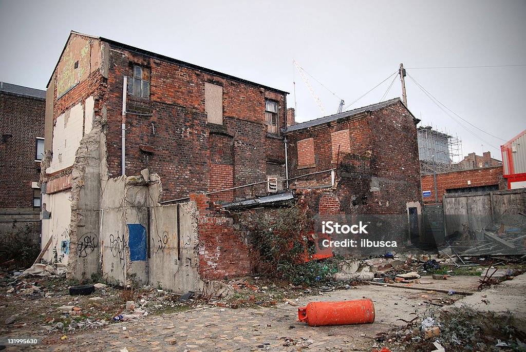 Maison de grunge - Photo de A l'abandon libre de droits