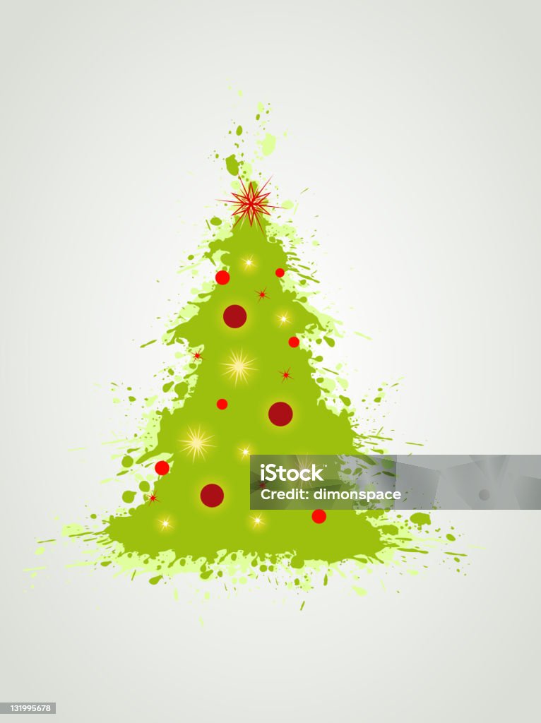 Рождественская ёлка - Векторная графика Lacebark Сосна роялти-фри