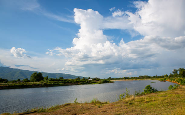 istock Summer landscape of a river 1319959811