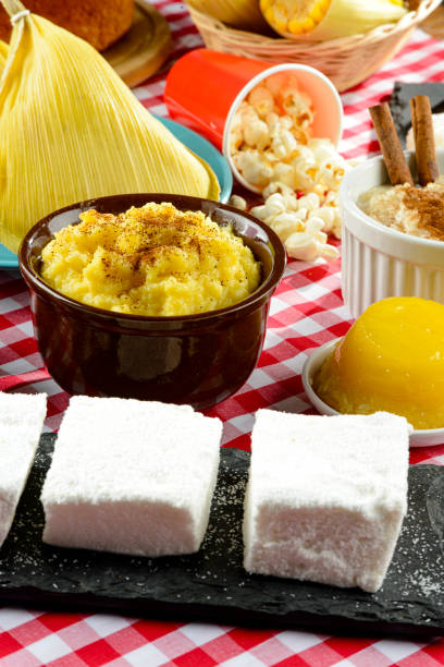 istock Table prepared for traditional party - Festa junina 1319971408