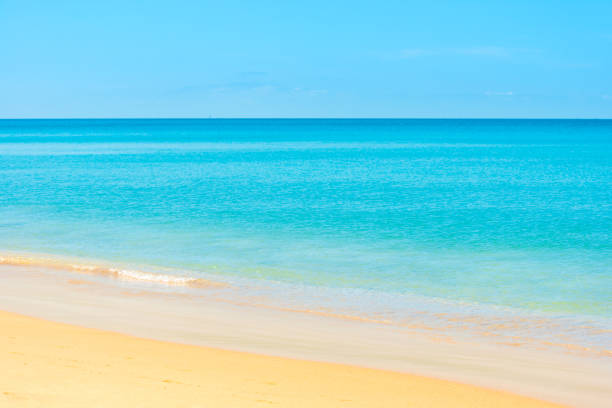 istock Blue sea water and sand beach 1319973800