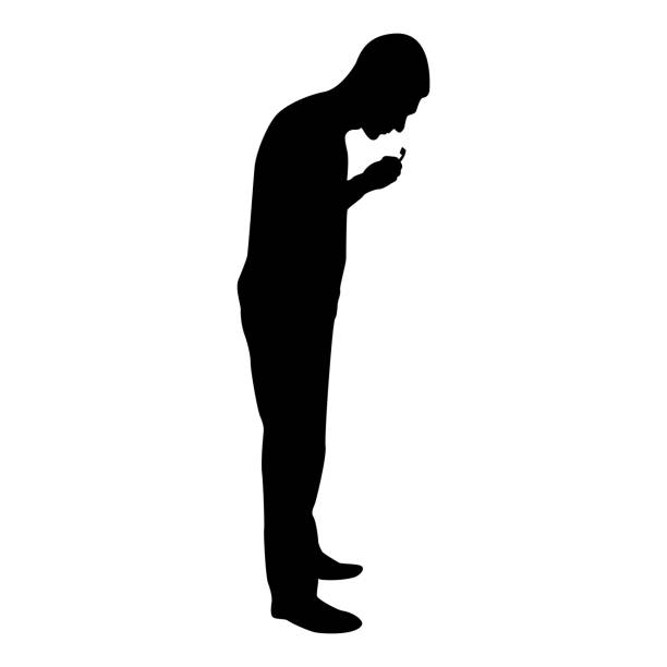 Silhouette man cleans teeth male brushing toothbrush hold in hand arm taking care health oral hygiene healthy lifestyle concept morning routine dentalcare black color vector illustration flat style image Silhouette man cleans teeth male brushing toothbrush hold in hand arm taking care health oral hygiene healthy lifestyle concept morning routine dentalcare black color vector illustration flat style simple image black man brushing teeth stock illustrations