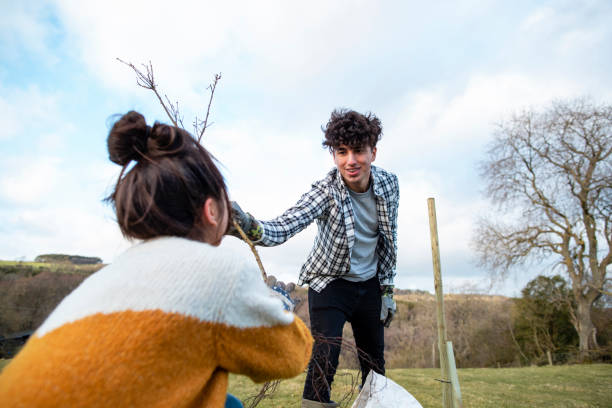 istock Gardening With My Brother 1319979852