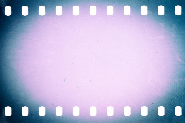 istock Dusty and grungy 35mm film texture or surface 1319982484