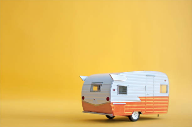 istock Summer motor home, camper van 1319986296