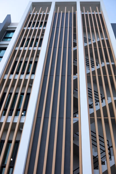 istock View up modern condominium facade in Bangkok 1319995106