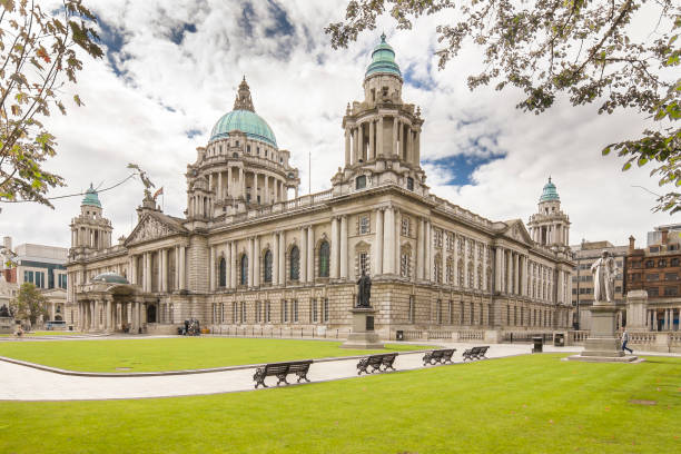 istock Belfast city hall building. Northern Ireland, UK 1320006243