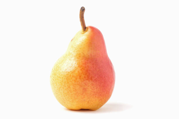 istock Whole ripe williams pear isolated on white background. 1320007161