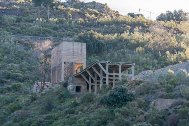 istock Old building of a mining complex in southern Spain, 1320007241