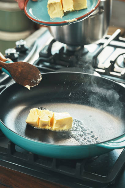 istock Preparing Fettuccine Pasta Alfredo 1320013866