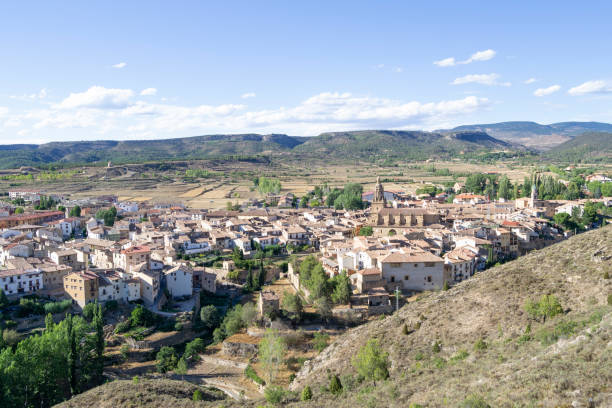 istock Panoramica de Rubielos de Mora - Panoramic of Rubielos de Mora 1320013977