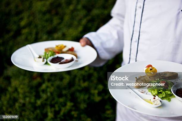 Serving Dinner Stock Photo - Download Image Now - Adult, Adults Only, Bread