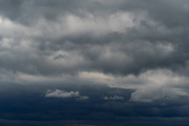 istock beautiful dark dramatic sky with stormy clouds before the rain 1320014398