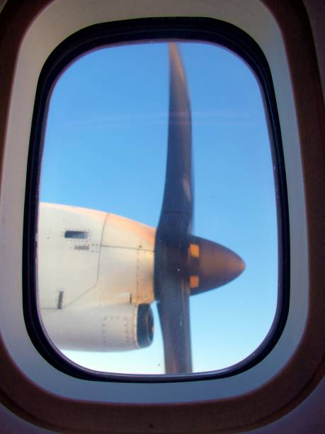 istock View out of airplane window 1320015691