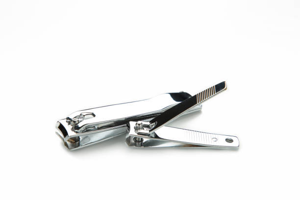 istock Nail clippers isolated on a white background 1320016217