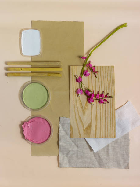 istock Mood board color palette for interior design and decor 1320016865