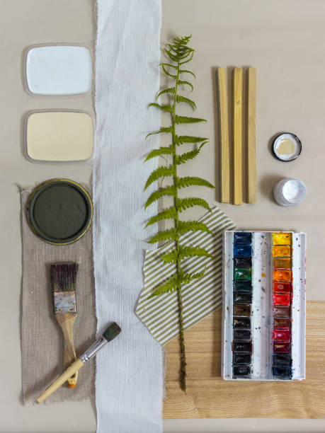 istock Mood board color palette for interior design and decor 1320016884