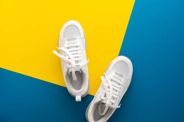 istock White sports sneakers isolated 1320020023