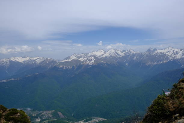 istock View of the Caucasus Mountain Range 1320022682