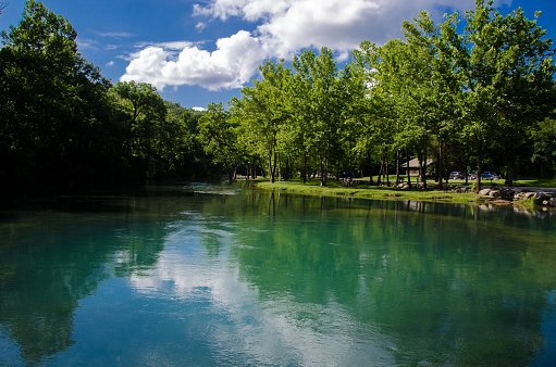 Bennett Spring State Park - Fishing Area Near Campground Area