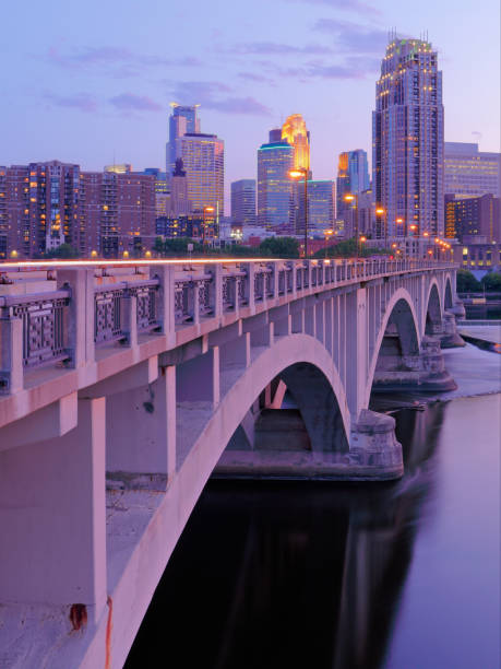 istock Minneapolis Skyline + Central Avenue Bridge 1320030737