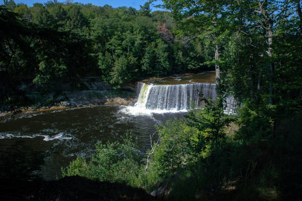 istock Tahquamenon Falls State Park - Waterfall Wide View 1320030955