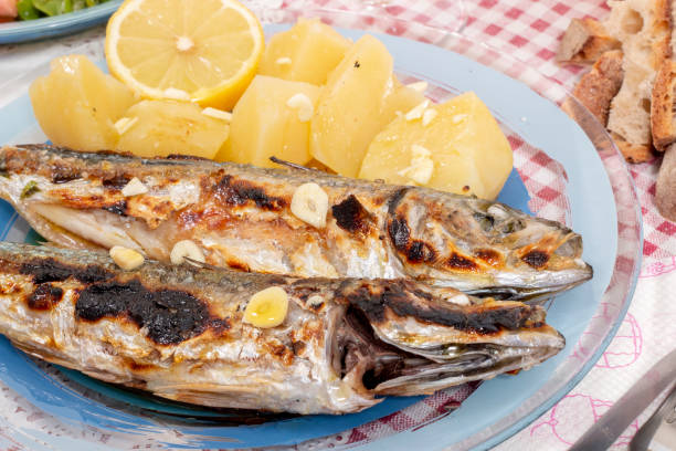 istock Grilled atlantic horse mackerel meal 1320033755