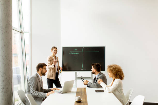 istock Multiethnic young business people working together in the office 1320035302