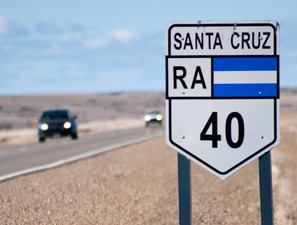 Route 40 and route sign