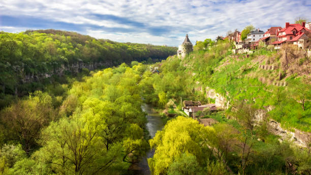 istock View of the Smotrytsky Canyon in Kamyanets-Podolsk. 1320040123