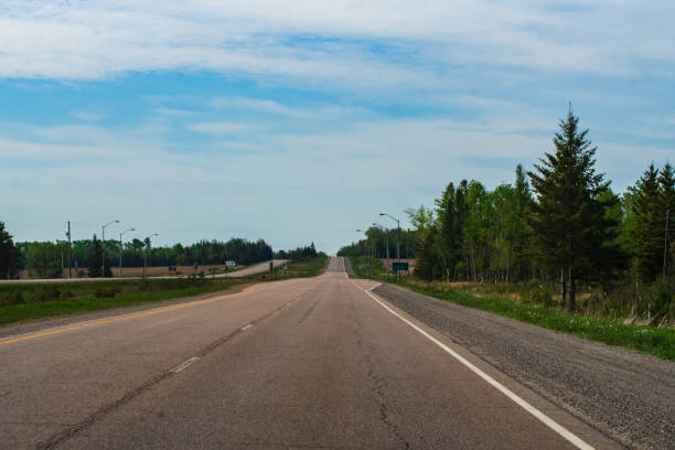 istock Divided Two Lane Highway in the Countryside 1320041638