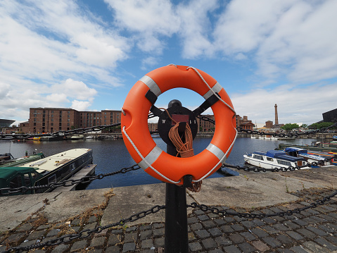 Liverpool, Uk - Circa June 2016: The Albert Dock complex of dock buildings and warehouses